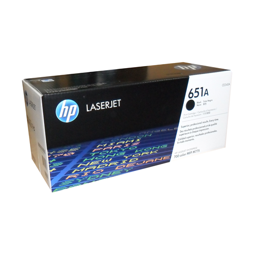 HP 651A LaserJet 700 Color MFP 775 Black Crtg