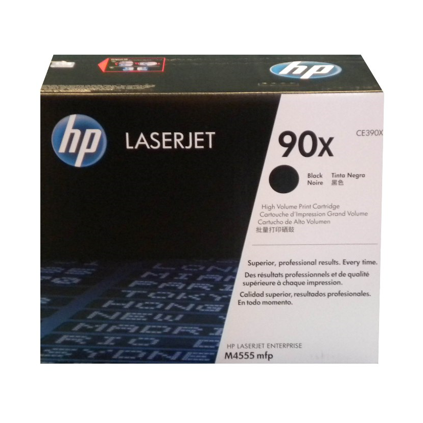 HP CE390X LaserJet M4555 MFP 24K Black Crtg