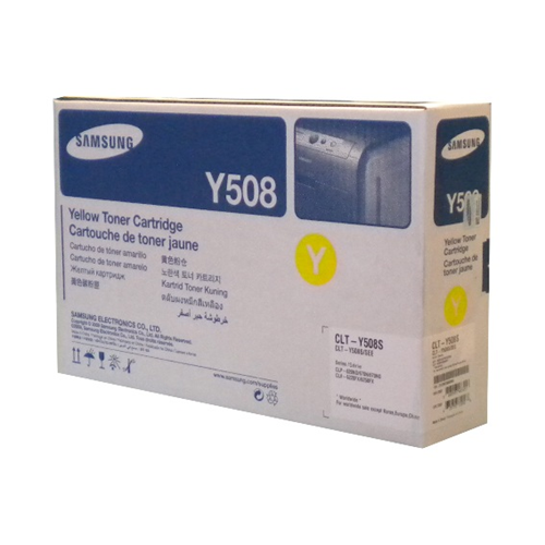 Samsung CLT-Y508S Yellow Toner Cartridge