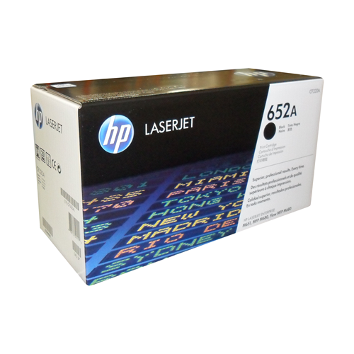 HP 652A Black LaserJet Toner Cartridge