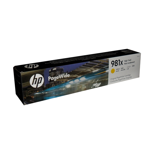 HP 981X Yellow Original PageWide Crtg