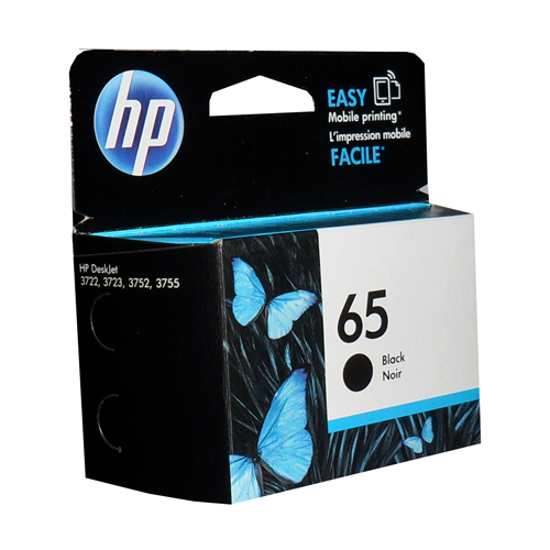 HP 65 Black Original Ink Cartridge