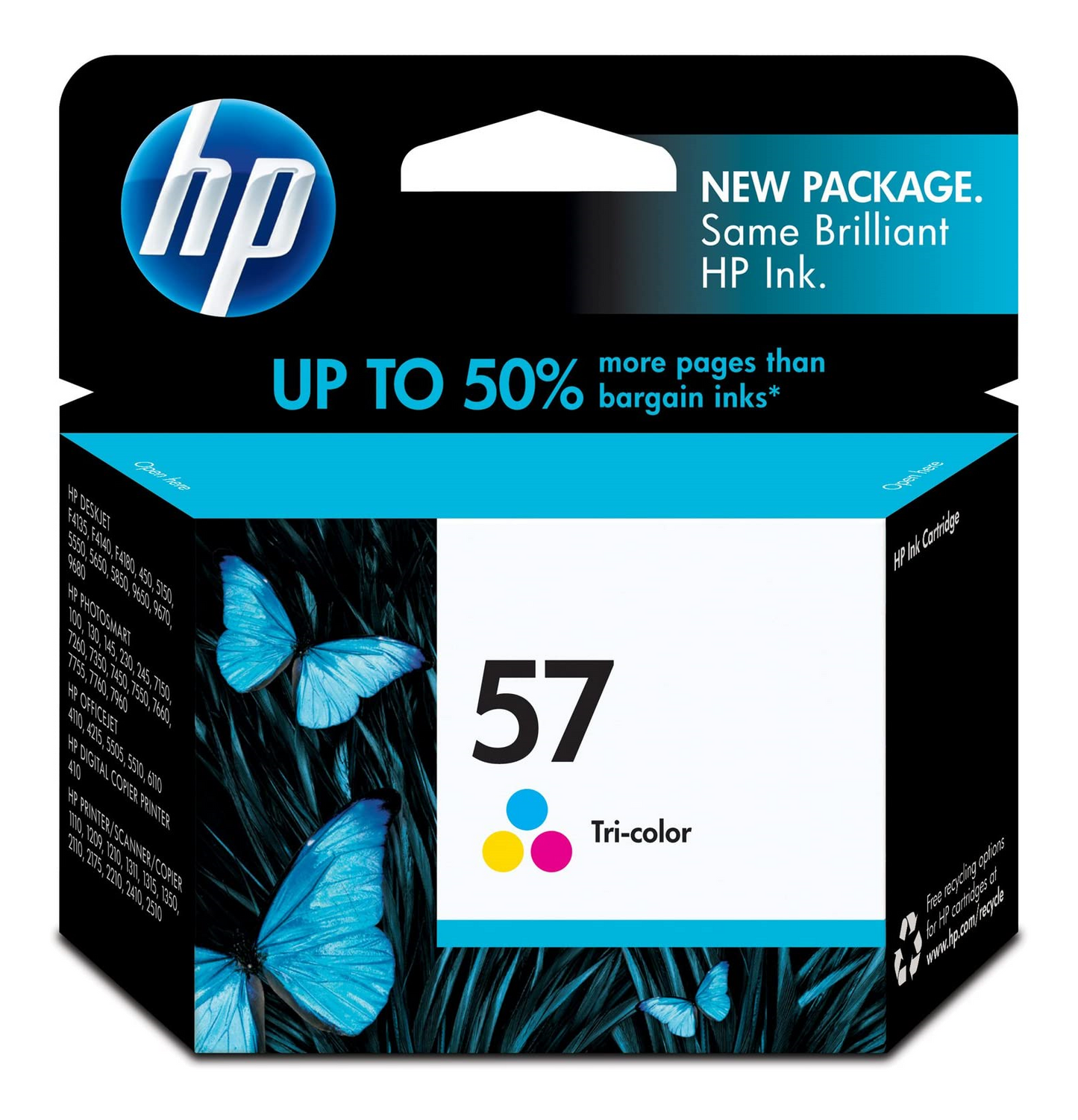 HP 57 TRICOLOR INKJET CARTRIDGE NAM