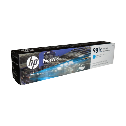 HP 981X Cyan Original PageWide Crtg