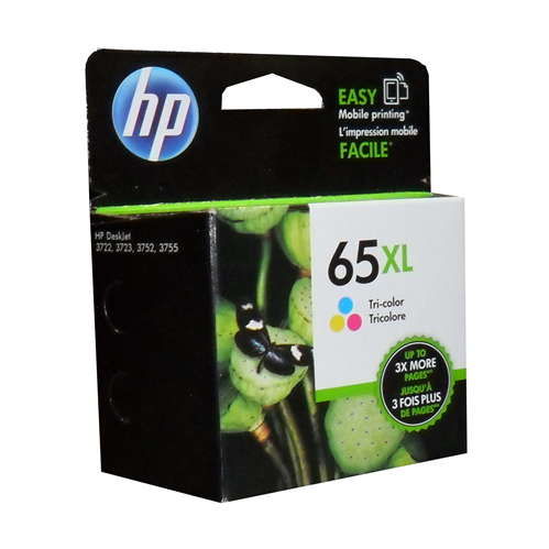 HP 65XL Tri-color Original Ink Cartridge