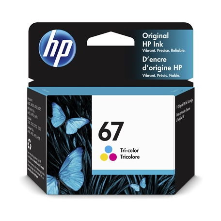 HP 67 Tri-color Original Ink Cartridge