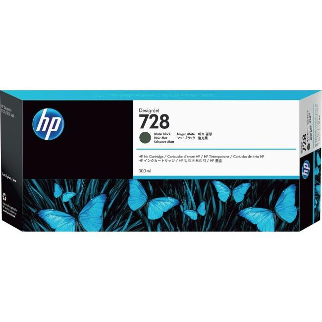 HP 728 300-ml Matte Black Ink Crtg