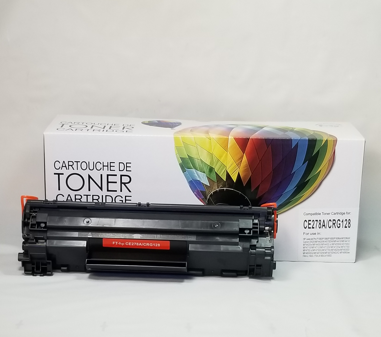 CTCE278A / CAN #128 COMPATIBLE HP #78A AND CANON #128