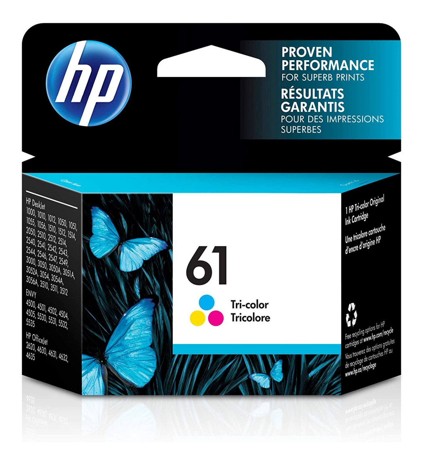 HP 61 Tri-color Ink Cartridge